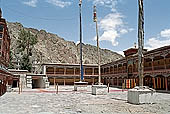 Ladakh - Hemis, the various halls of the gompa are arranged around a courtyard